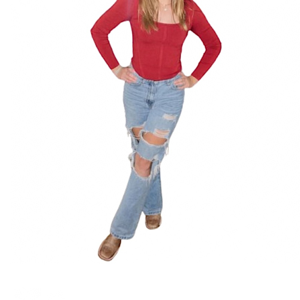 VIBRANT Euphoria wide leg jeans. Style #ep2110 size 3 (w25)